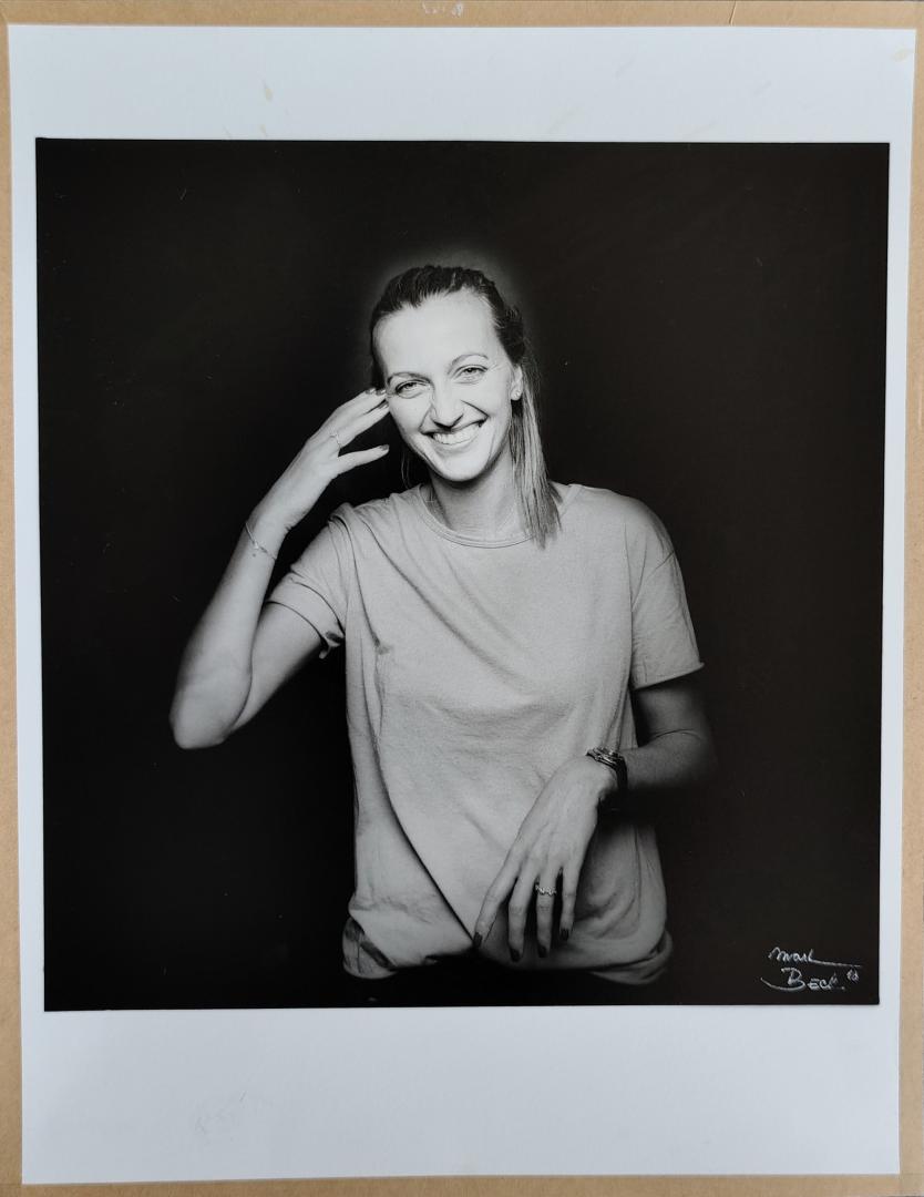 Petra Kvitová - s úsměvem