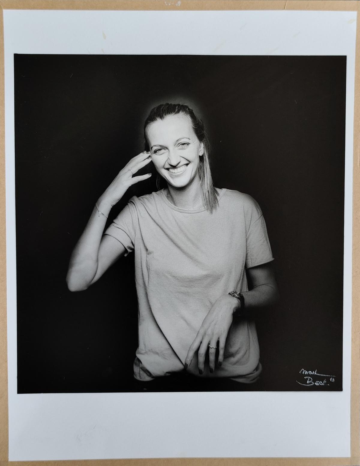 Petra Kvitová - s úsměvem